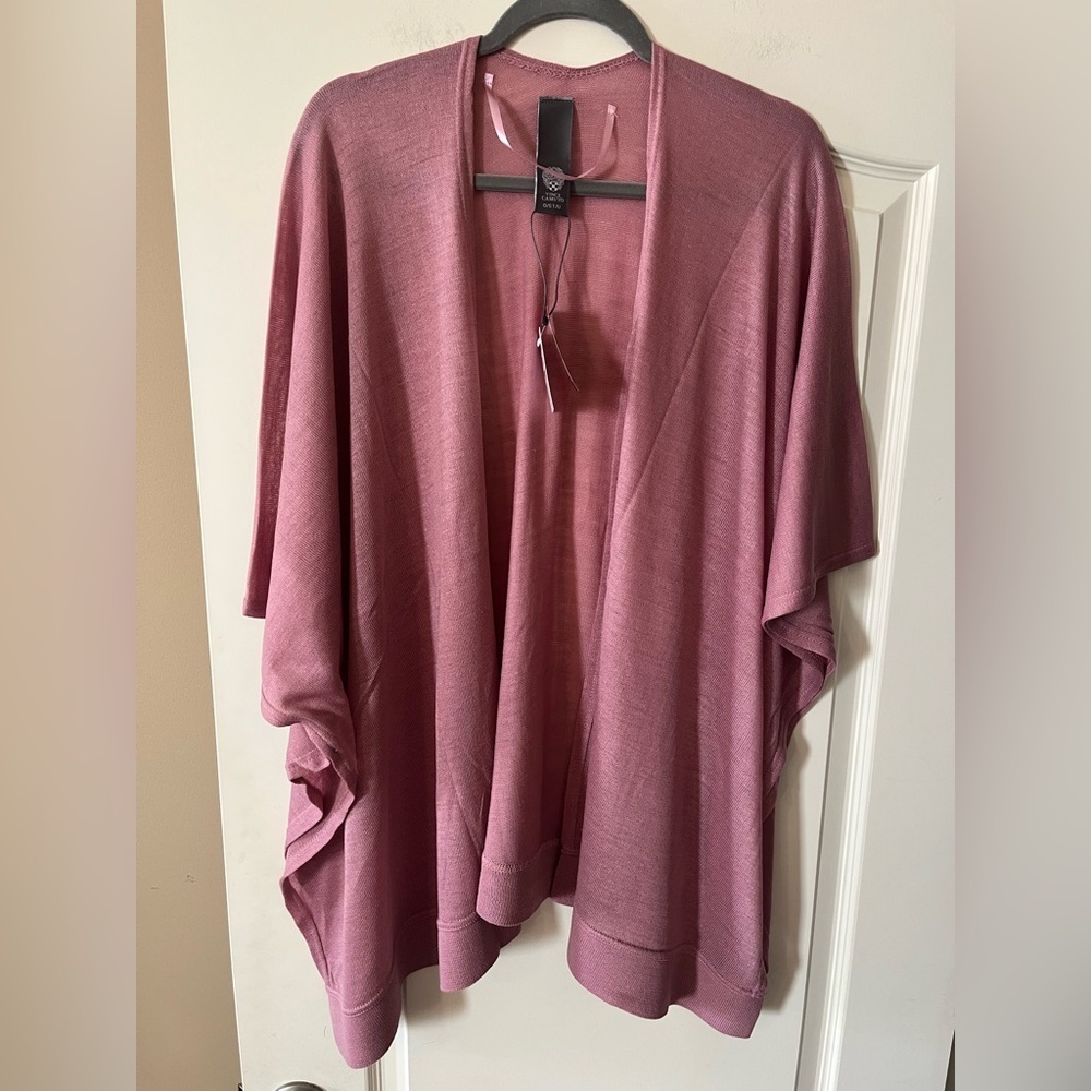 Vince Camuto “Heather Rose” Open-Front Wrap, Kimono OSFM - Picture 5 of 12